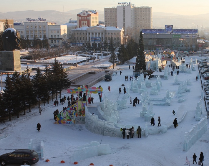 Улан Удэ Зимой Фото
